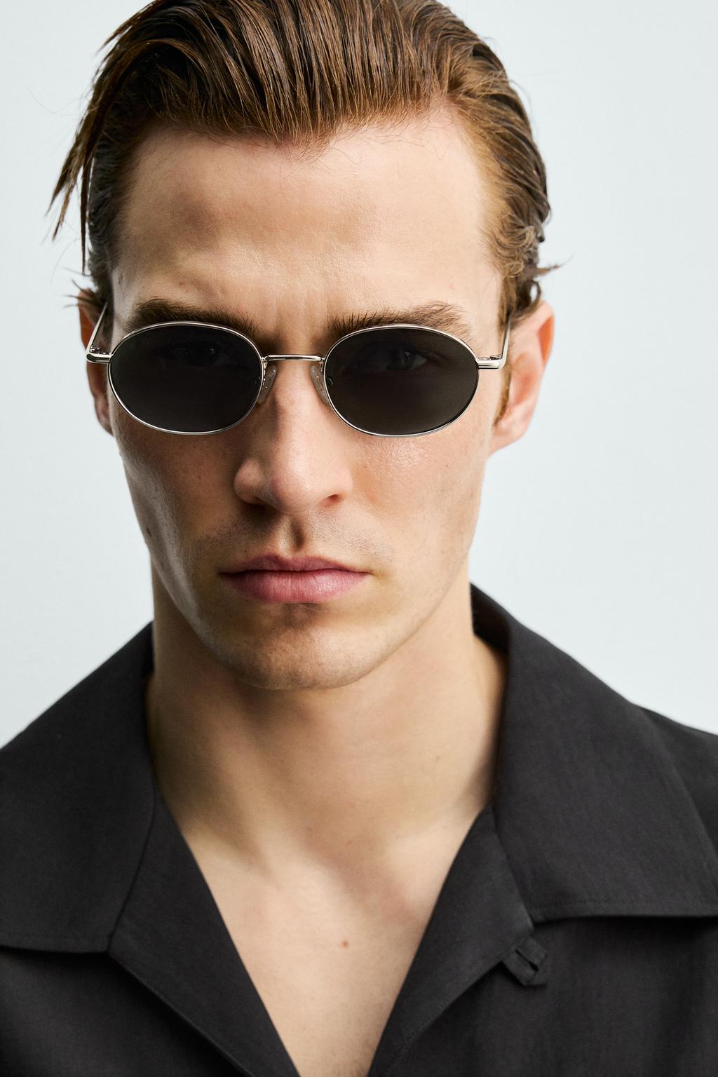 РУБАШКА RELAXED FIT ИЗ СТРУЯЩЕЙСЯ ТКАНИ