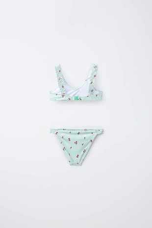 6-14 лет/ бикини в полоску и с клубникой- Заказать в России