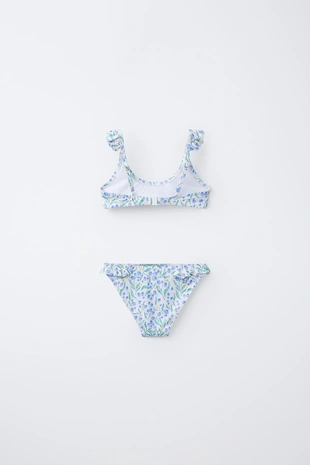 6-14 лет/бикини с принтом «листья»- Заказать в России