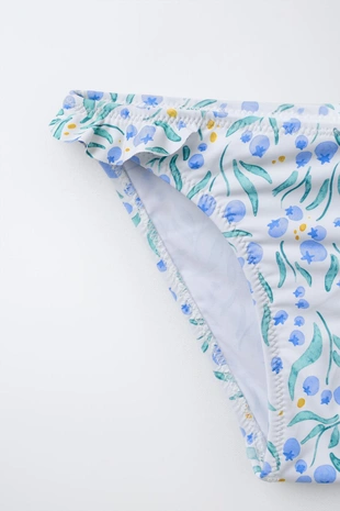 6-14 лет/бикини с принтом «листья»- Заказать в России