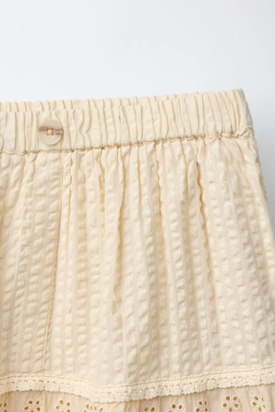 Длинная юбка с вышивкой шитье- Заказать в России