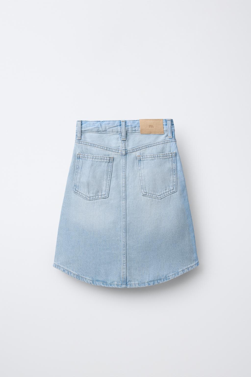 Джинсовые бермуды с пуговицами