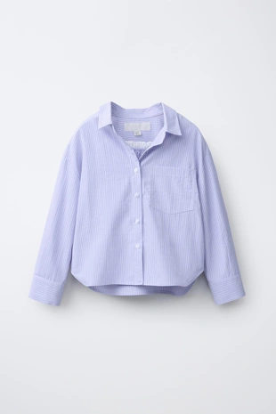 Комплект: рубашка и топ в полоску- Заказать в России