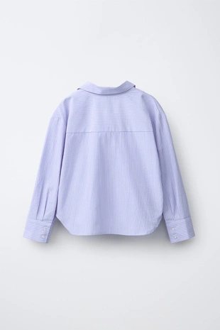 Комплект: рубашка и топ в полоску- Заказать в России