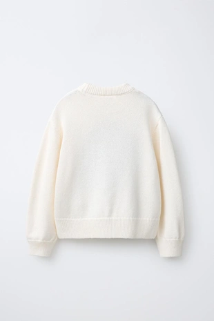 Свитер с узором «собака»- Заказать в России