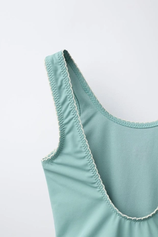 6–14 лет/ купальник с вышивкой «клубника»- Заказать в России