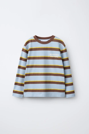 6-14 лет/пижама в полоску с текстом- Заказать в России