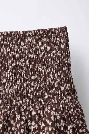 Юбка-шорты с анималистическим принтом- Заказать в России