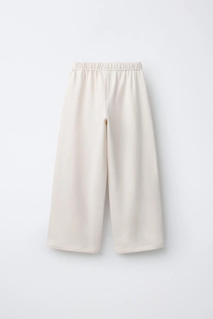 Брюки WIDE LEG с надписью- Заказать в России