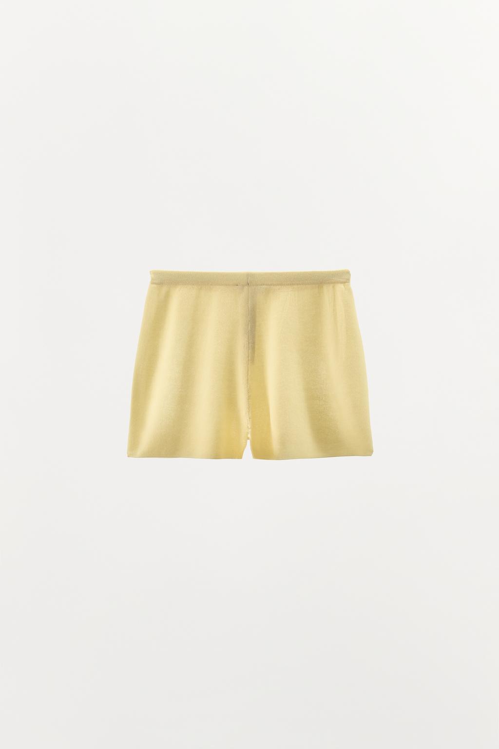 ШОРТЫ ИЗ ХЛОПКОВОЙ СМЕСИ С ПУГОВИЦАМИ