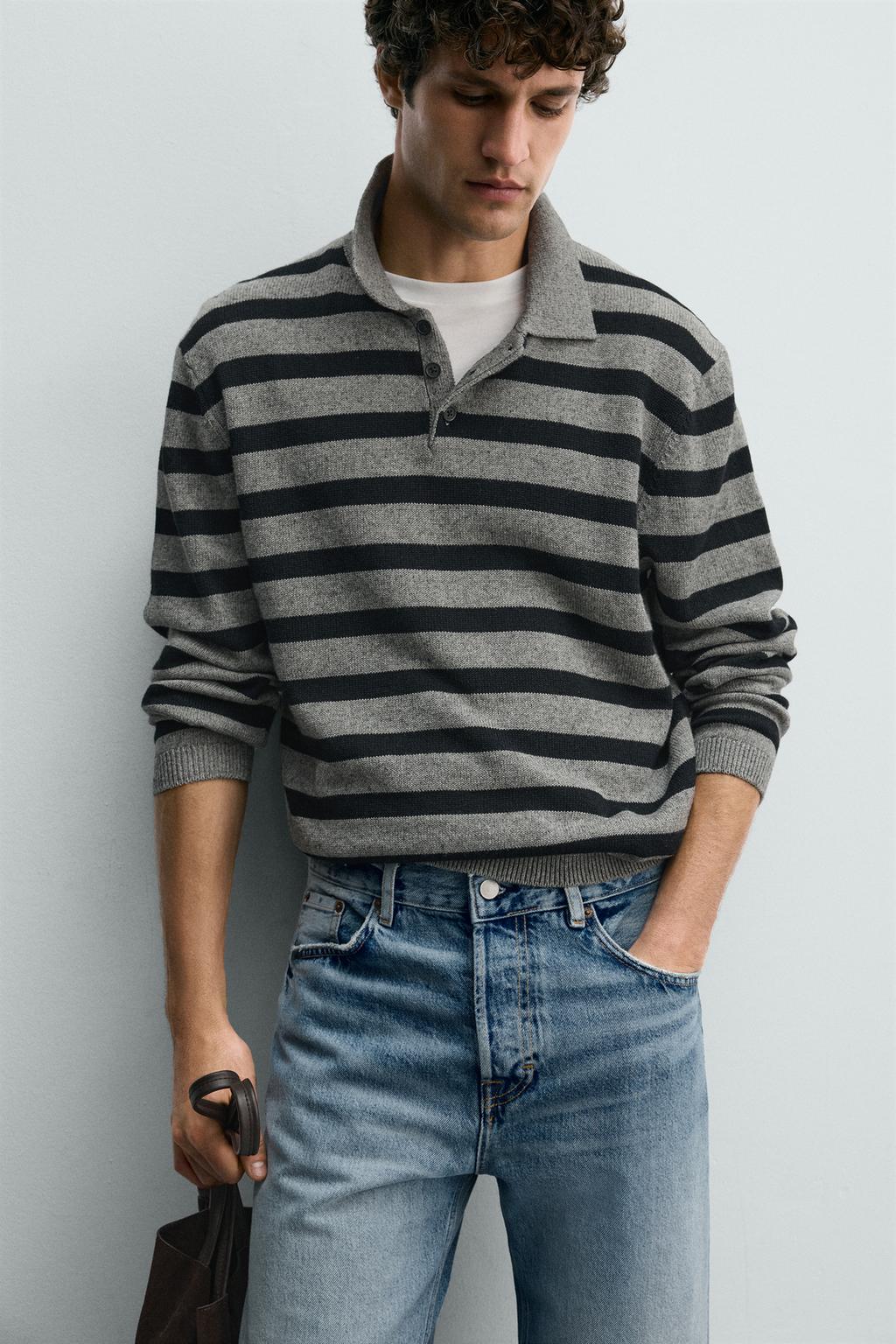 ПОЛО ИЗ ХЛОПКА И ЛЬНА В ПОЛОСКУ