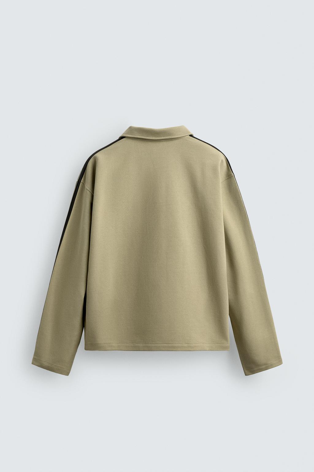 ТОЛСТОВКА СВОБОДНОГО КРОЯ В ПОЛОСКУ С ВЫШИВКОЙ