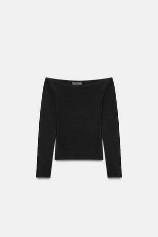 Топ с открытыми плечами