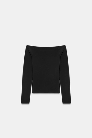 Топ с открытыми плечами- Заказать в России