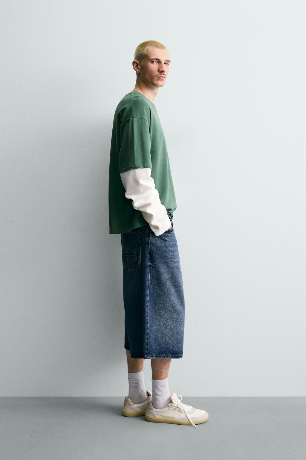 ТОЛСТОВКА С ИМИТАЦИЕЙ ДВОЙНЫХ РУКАВОВ