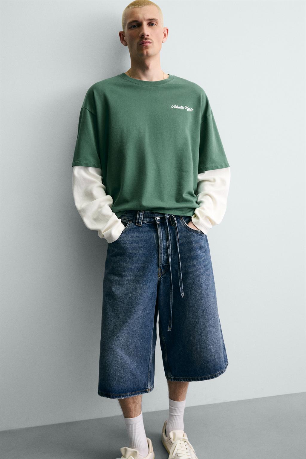 ТОЛСТОВКА С ИМИТАЦИЕЙ ДВОЙНЫХ РУКАВОВ