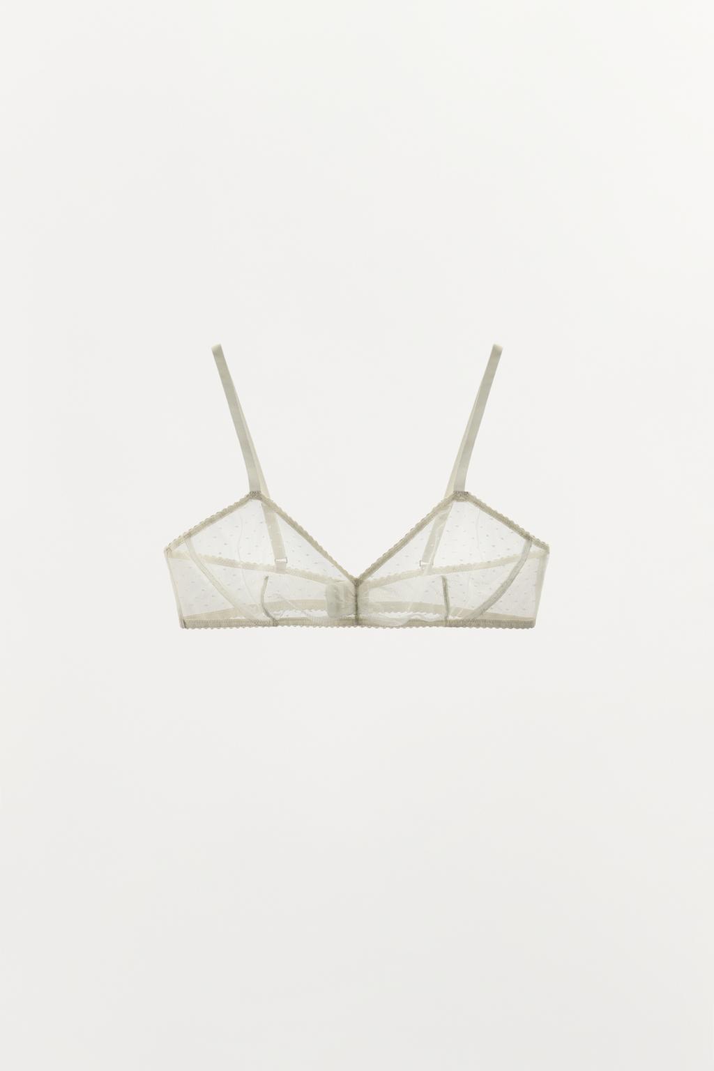 БЮСТГАЛЬТЕР ИЗ СЕТЧАТОЙ ТКАНИ В ГОРОШЕК