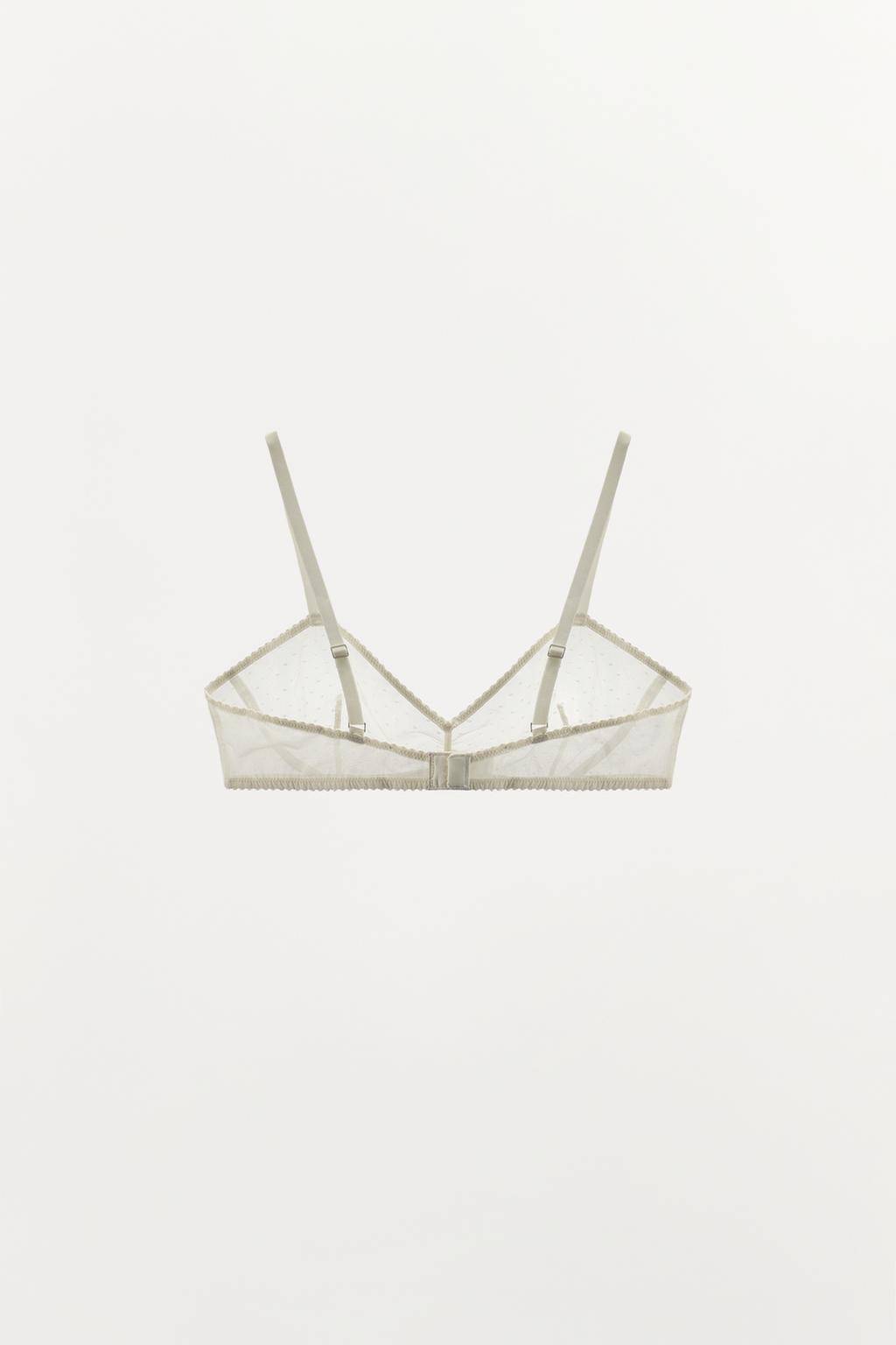 БЮСТГАЛЬТЕР ИЗ СЕТЧАТОЙ ТКАНИ В ГОРОШЕК