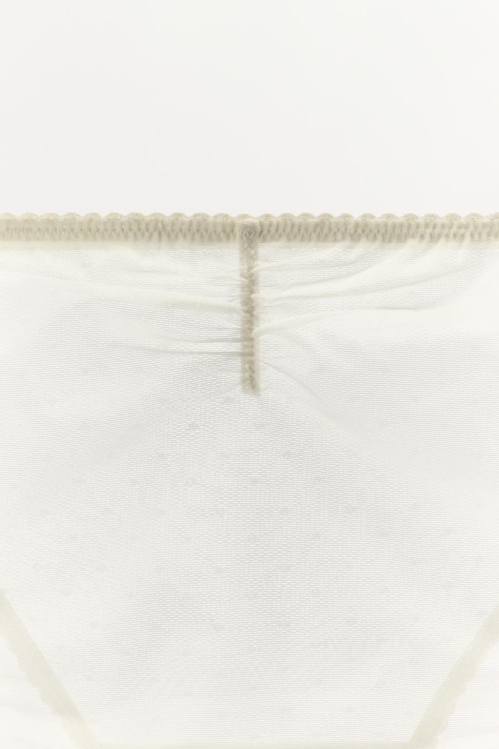 ТРУСЫ ИЗ СЕТЧАТОЙ ТКАНИ В ГОРОШЕК