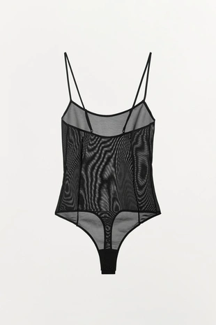 Боди с бретелями из полиамида- Заказать в России