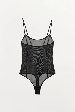 Боди с бретелями из полиамида- Заказать в России