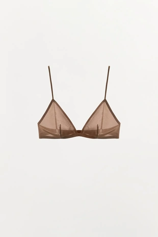 Бралетт из полиамида с треугольными чашками- Заказать в России