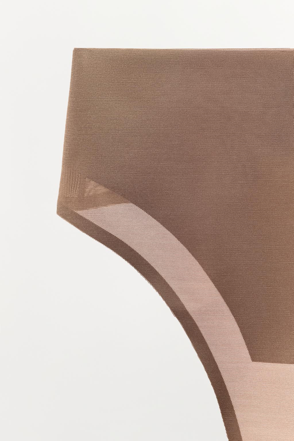 ТАНГА С ШИРОКИМ ПОЯСОМ ИЗ ПОЛИАМИДА