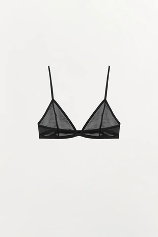 Бралетт из полиамида с треугольными чашками