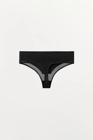 Танга с широким поясом из смесового полиамида- Заказать в России