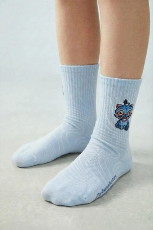 Набор из 2 пар носков ZARA средней посадки с принтом KPOP DEMON HUNTERS™ NETFLIX ©- Заказать в России