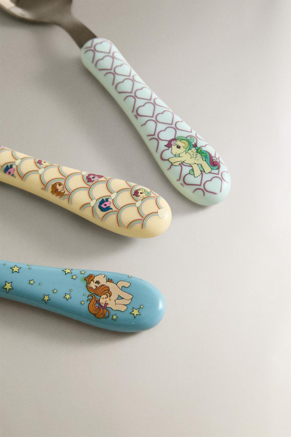 Детский набор столовых приборов мой маленький пони©