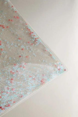 Папка с блестками для детей- Заказать в России