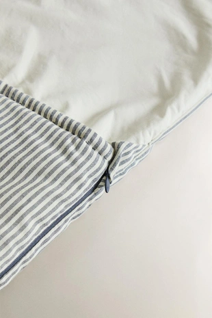 Плед для младенцев в полоску из хлопка- Заказать в России