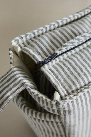 Сумка для матери с полосатым узором из хлопка- Заказать в России