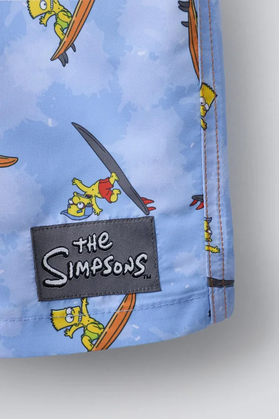 6-14 ЛЕТ/ ПЛАВКИ-БЕРМУДЫ BART THE SIMPSONS ™ MATT GROENING
