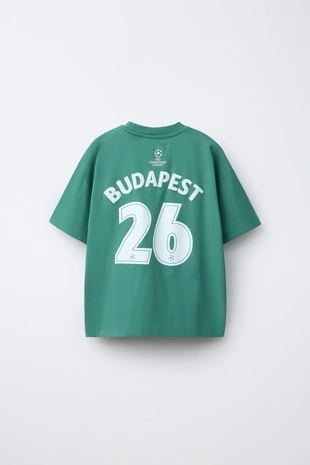 Футболка с принтом Uefa Champions League ®- Заказать в России