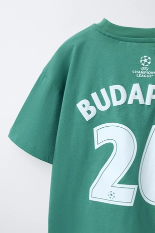 Футболка с принтом Uefa Champions League ®- Заказать в России