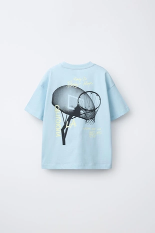 Футболка с принтом спорт- Заказать в России