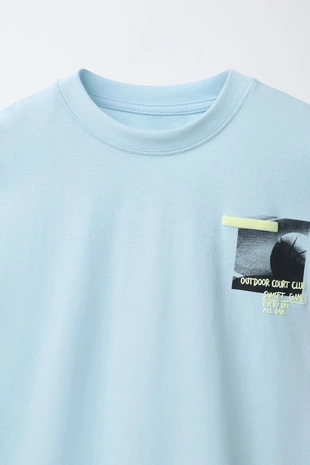 Футболка с принтом спорт- Заказать в России