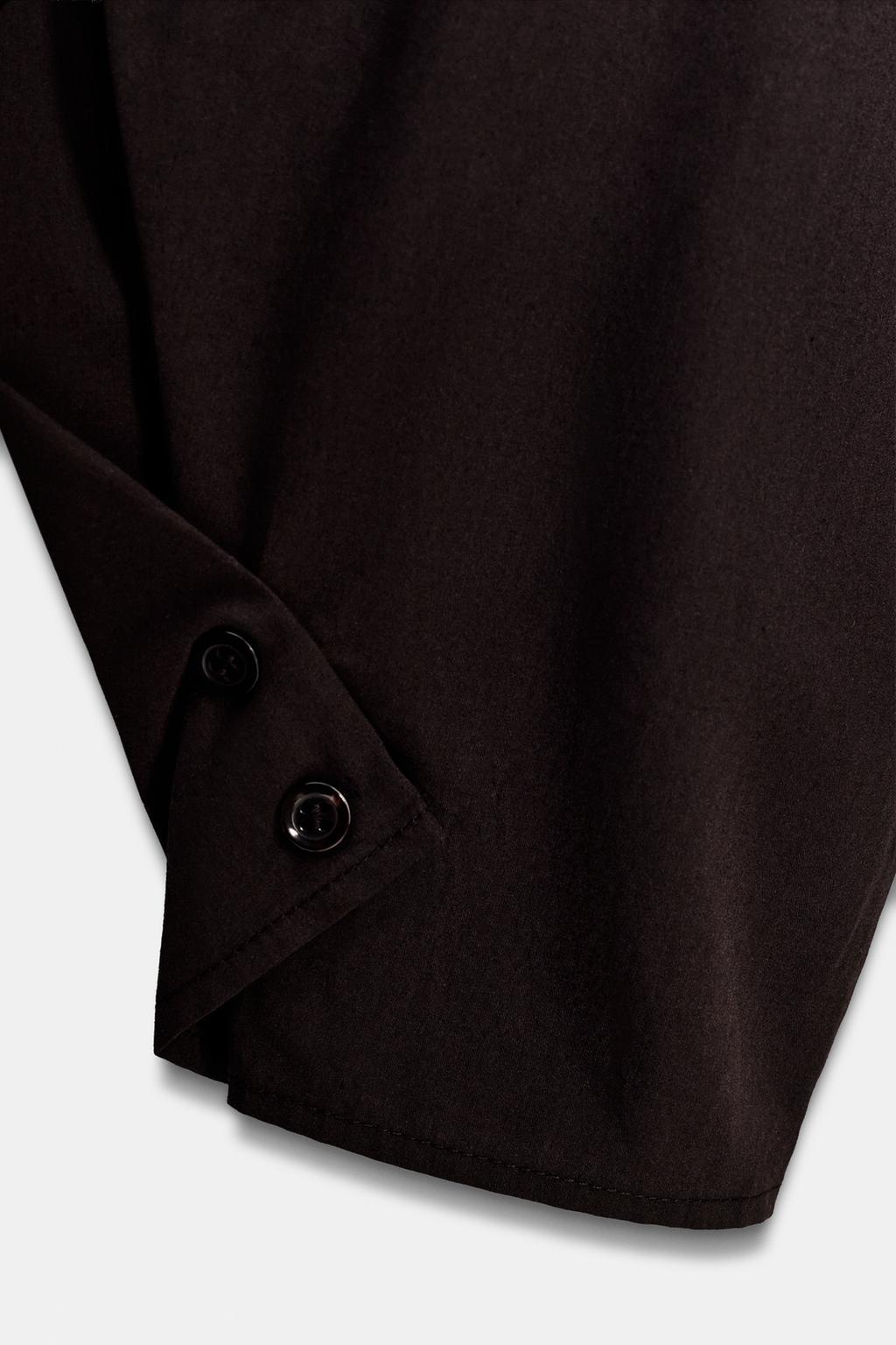 КОМБИНИРОВАННАЯ ФУТБОЛКА ИЗ ПОПЛИНА