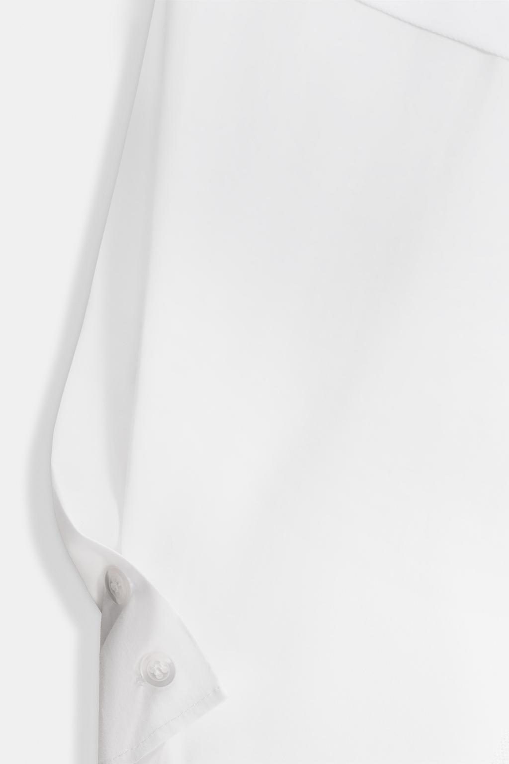 КОМБИНИРОВАННАЯ ФУТБОЛКА ИЗ ПОПЛИНА