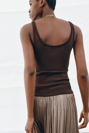 Майка на бретелях- Заказать в России