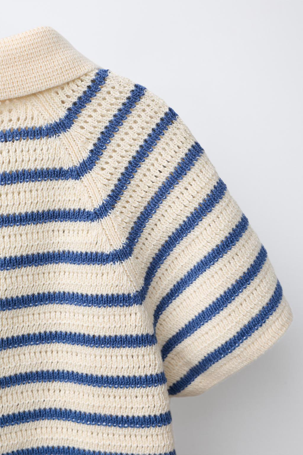 ТРИКОТАЖНОЕ ПОЛО В ПОЛОСКУ