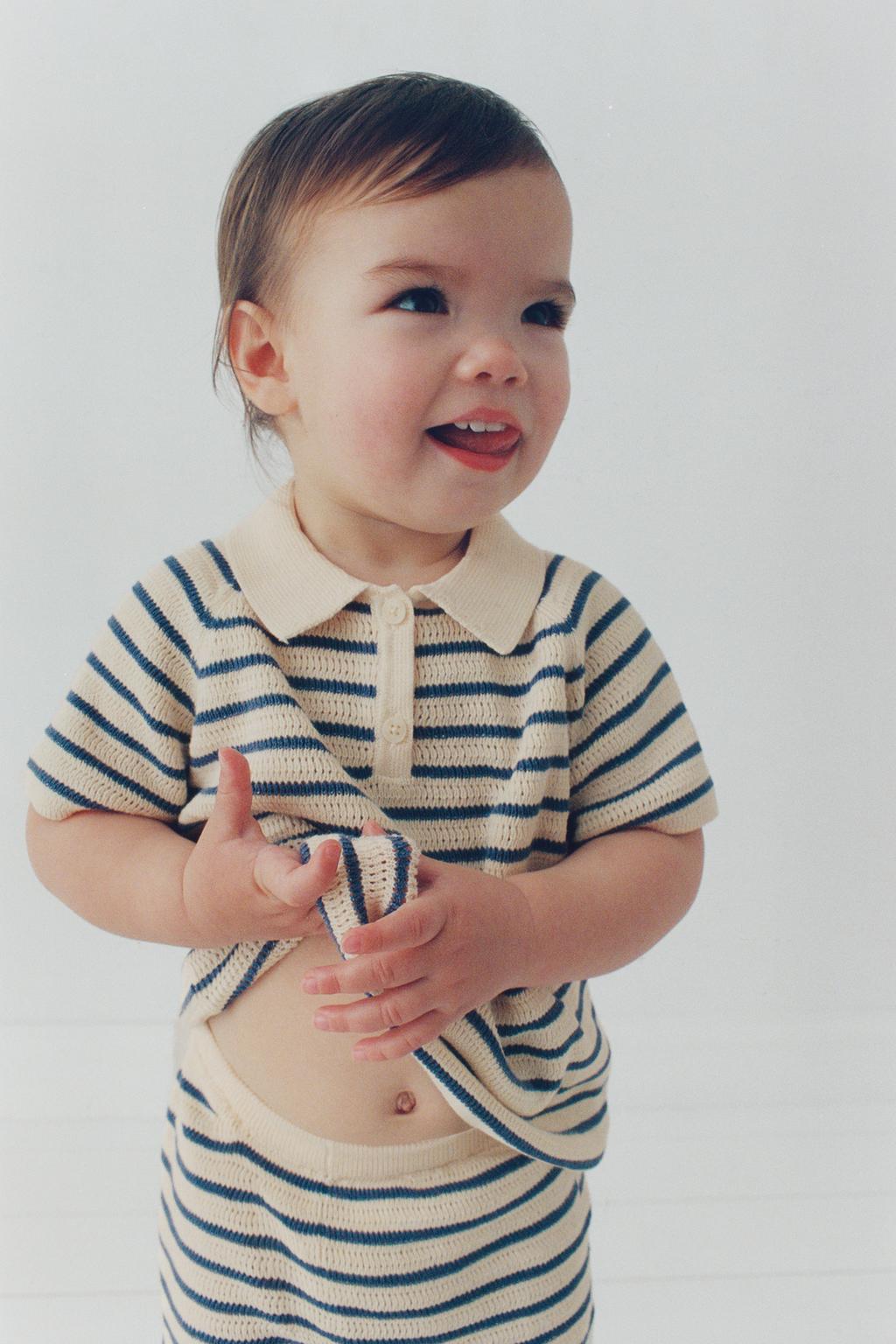 ТРИКОТАЖНОЕ ПОЛО В ПОЛОСКУ