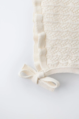 Чепчик из хлопка и шелка- Заказать в России