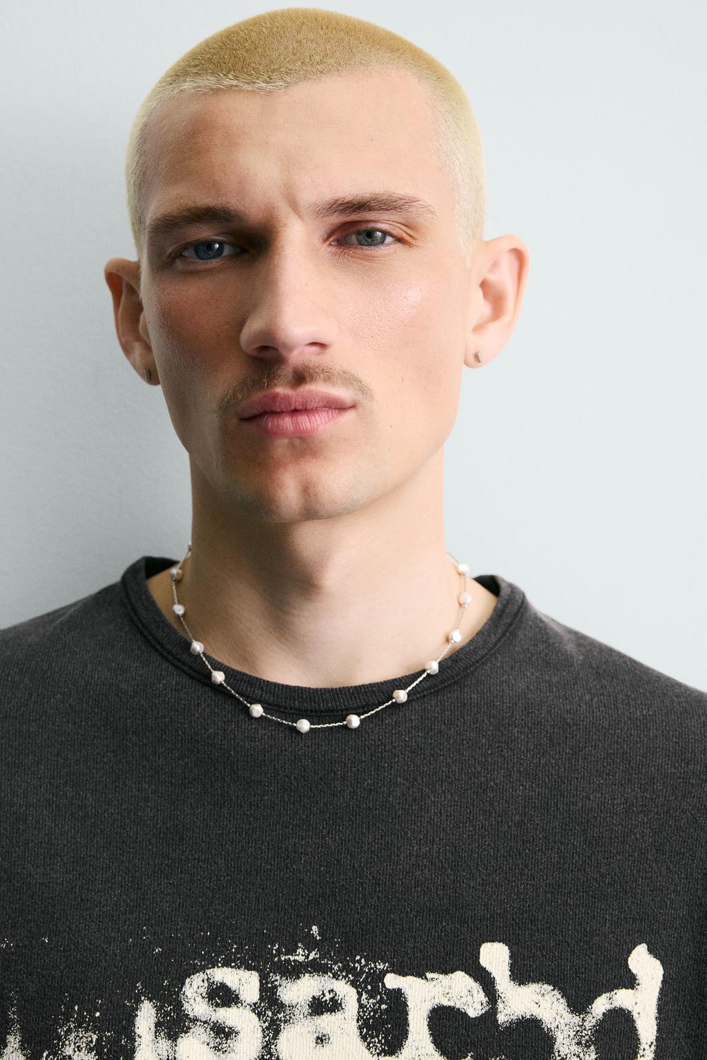 ФУТБОЛКА С ПРИНТОМ И ЭФФЕКТОМ ПОТЕРТОСТИ