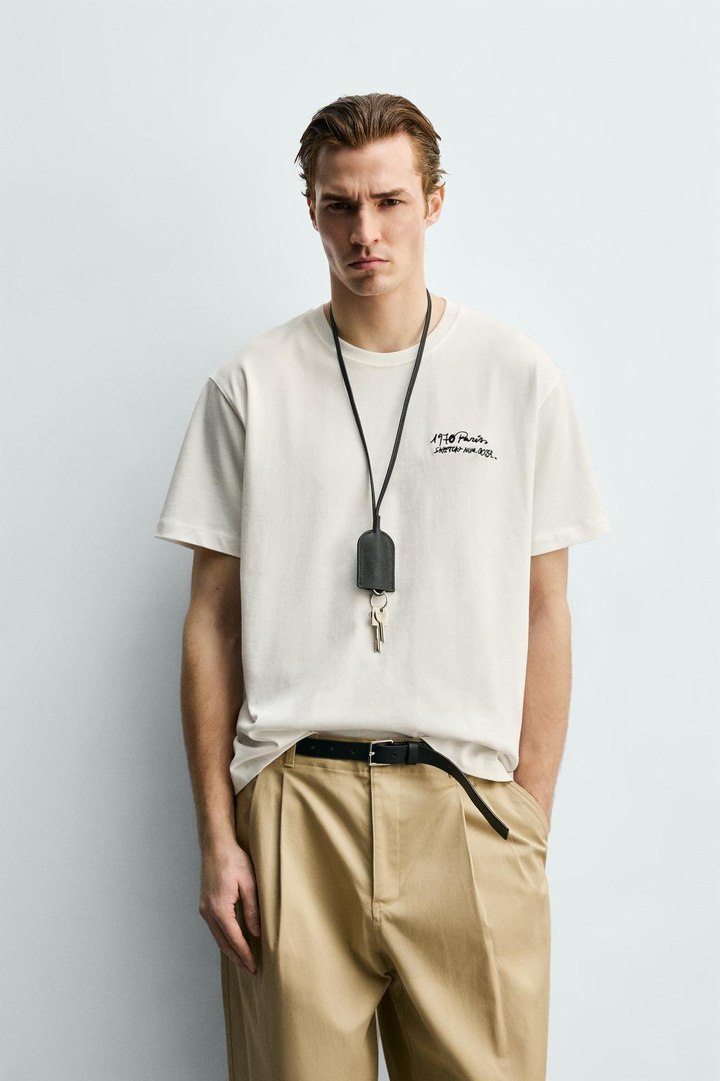 ФУТБОЛКА С ВЫШИТЫМИ НАДПИСЯМИ