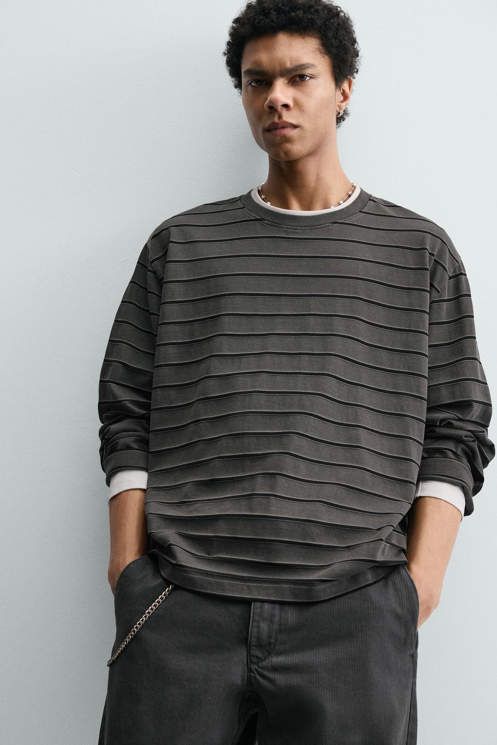 ЖАККАРДОВАЯ ФУТБОЛКА В ПОЛОСКУ