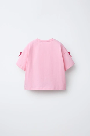 Футболка с бантами крючком- Заказать в России