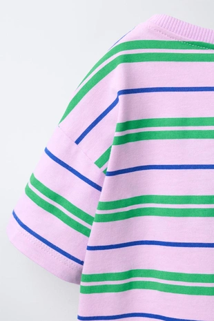 Футболка в полоску- Заказать в России